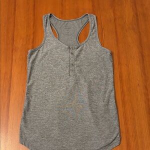 Oiselle Grey Tank Top